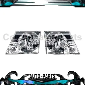 Comsalea71 Tyc 2x Left Right Headlight Assembly For Explorer Ford 2002 2003 2004 2005