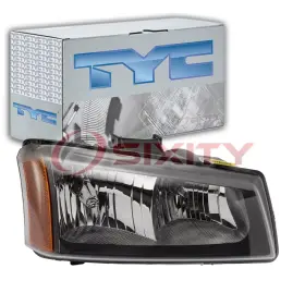 Sx-9774 Tyc Right Headlight Assembly For 2007 Chevrolet Silverado 3500 Classic Dj Sx-9774 Tyc Right Headlight Assembly For 2007 Chevrolet Silverado 3500 Classic Dj
