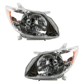 Vs-1027-20-6414-90 Tyc Driver And Passenger Side Replacement Headlight Set Standard Line