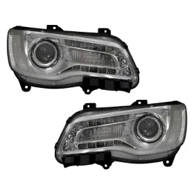 Vs-1027-20-9218-90-9 Tyc For Chrysler 300 15-17 Headlight Set Driver And Passenger Side Replacement