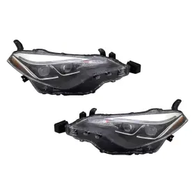 Tyc Vs-1027-20-9884-00-9 For Toyota Corolla 17-19 Headlight Set Driver And Passenger Side Replacement