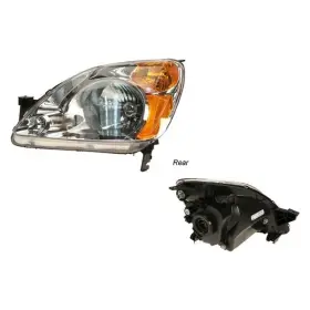 W0133-1802101-tyc Tyc For Honda Cr-v 2002-2004 Driver Side Replacement Headlight Nsf Certified