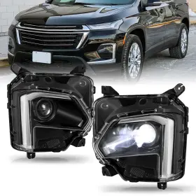 Gm2503525 Ultravision9 Pair Led Headlights For 2022-2023 Chevy Traverse Headlamps Left And Right Side Gm2503525 Ultravision9 Pair Led Headlights For 2022-2023 Chevy Traverse Headlamps Left And Right Side