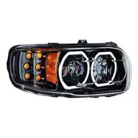 35787-b United Pacific Headlight Assembly Passenger Side Black High Power 35787-b United Pacific Headlight Assembly Passenger Side Black High Power
