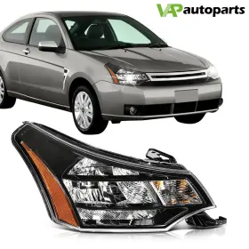 Va12826101p01 Vap-autoparts Headlights Assembly For Ford Focus 2008 - 2011 Clear Lens Right Passenger Sides