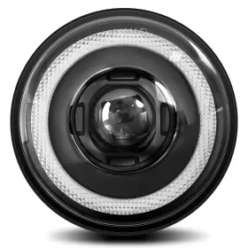 M000-h-1pc Vi9000 1pc 5 3/4ftft Led Headlight 5.75 Round Anti-glare With Drl Turn S