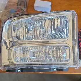 Vi-fdf2500500 Vizotae Pair Headlights For 2005-2007 Ford F250 F350 F450 F550 Super Duty With Bulbs