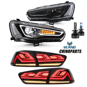 0162c-q5qh Vland 0155c-s 4pcs Headlights&led Tail Lights Fit Lancer Evo X Se Es Gts 2008-17 D2h Led Bulbs 0162c-q5qh Vland 0155c-s 4pcs Headlights&led Tail Lights Fit Lancer Evo X Se Es Gts 2008-17 D2h Led Bulbs