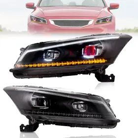 Sp-yaa-hd-0145a-demon Vland Led Head Lights For Honda Accord 2008-2012 With Demon Eyes Sequential Turn Sp-yaa-hd-0145a-demon Vland Led Head Lights For Honda Accord 2008-2012 With Demon Eyes Sequential Turn
