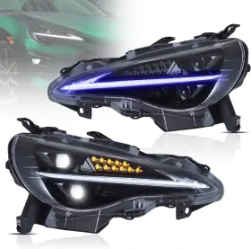 Su2503147 Vland New Pair Led Headlights For 2012-2020 Toyota Gt86 Subaru Brz Fr-s With Animation