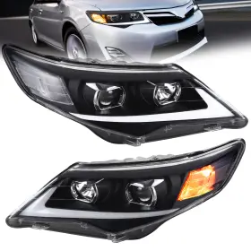 Vlgcmy-ty4046 Vland Led Drl Projector Headlights Assembly For Toyota Camry 2012 2013 2014 Sets Vlgcmy-ty4046 Vland Led Drl Projector Headlights Assembly For Toyota Camry 2012 2013 2014 Sets