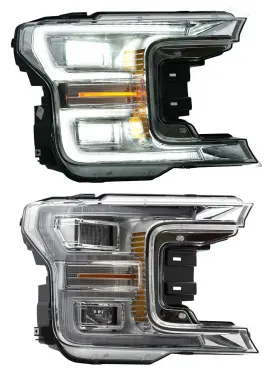 Yaa-f150-2042-010101050 Vland Full Led Headlights For Ford F150 2018-2020 Sequential Turn Dynamic Lh&rh Yaa-f150-2042-010101050 Vland Full Led Headlights For Ford F150 2018-2020 Sequential Turn Dynamic Lh&rh