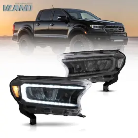 Yaa-rg-0319 Vland Full Led Reflector Headlight With Sequential Singal For 2015-2023 Ford Ranger Yaa-rg-0319 Vland Full Led Reflector Headlight With Sequential Singal For 2015-2023 Ford Ranger