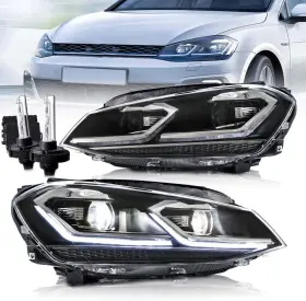 Yha-g7-8126-ledyx Vland Hidd2h For Volkswagen Golf Mk7.5 2018-2021 Led Projector Headlights D2h Bulbs Kit Yha-g7-8126-ledyx Vland Hidd2h For Volkswagen Golf Mk7.5 2018-2021 Led Projector Headlights D2h Bulbs Kit