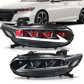 Yha-hd-8136l Vland Led Projector Headlights For 2018-23 Honda Accord 10th Gen With Start-up Animation Yha-hd-8136l Vland Led Projector Headlights For 2018-23 Honda Accord 10th Gen With Start-up Animation