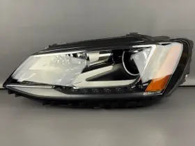 751.g Volkswagen Complete 2015-2018 Jetta Left Driver Xenon Hid Headlight Oem 15-18
