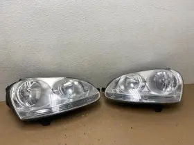 E6728 Volkswagen 841808125935 2006 To 2010 Jetta Left Right Set Side Headlights Aftermarket