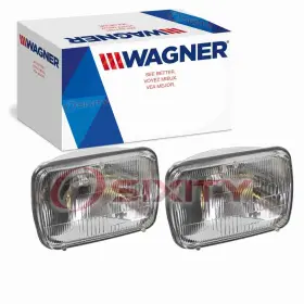 C382 Wagner Lighting 56-8 2 Pc High And Low Beam Headlight Bulbs For 1986-1989 Acura Integra Qy C382 Wagner Lighting 56-8 2 Pc High And Low Beam Headlight Bulbs For 1986-1989 Acura Integra Qy