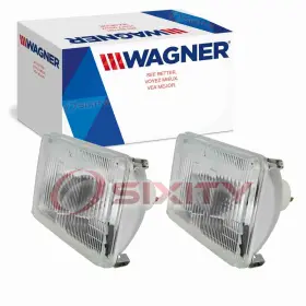 Sx-363x Wagner Lighting 2 Pc Low Beam Headlight Bulbs For 1975-1990 Buick Century Electra Xo