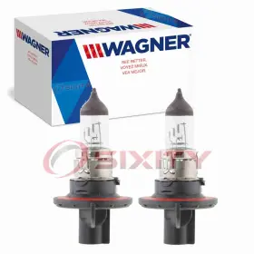 Sx-6nn8 Wagner Lighting 2 Pc High And Low Beam Headlight Bulbs For 2004-2018 Nissan Leaf Nv1500 Pr