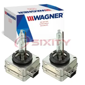 Sx-j4ze Wagner Lighting 2 Pc High And Low Beam Headlight Bulbs For 2007-2015 Audi A4 Quattro Qh