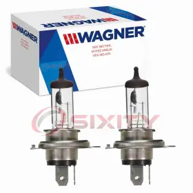Sx-q4n5 Wagner Lighting 2 Pc High And Low Beam Headlight Bulbs For 1995-1997 Geo Metro Ka