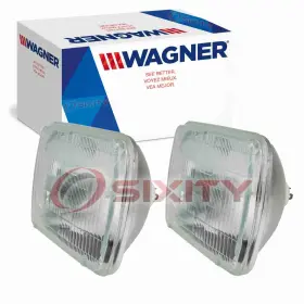 Sx-zas4 Wagner Lighting 2 Pc High And Low Beam Headlight Bulbs For 1981-1986 Renault Fuego Xe