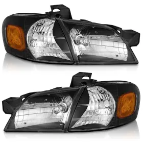 Cvvt-97 Weelmoto Pair Headlights For 1997-2005 Chevy Venture Silhouette Montana Headlamp