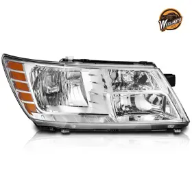 Dgjn-09 Weelmoto Right Headlight For 2009-2020 Dodge Journey Passenger Side Without Bulbs