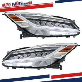 Aps4468896 Wflnhb Pair For 2016-2017 Honda Accord Sedan Led Headlight Chrome Headlamp Replacement Aps4468896 Wflnhb Pair For 2016-2017 Honda Accord Sedan Led Headlight Chrome Headlamp Replacement