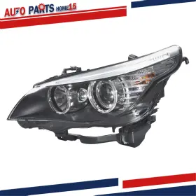 Wflnhb Aps5700344 Headlight For Bmw 528i 2008-2010 Halogen Type Projector Clear Lens Driver Lh