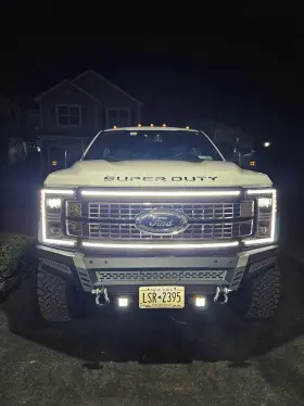 Xbg07 White 17-19 Morimoto Xbg Hybrid Led Headlights And Chrome Grille Xbg07 White 17-19 Morimoto Xbg Hybrid Led Headlights And Chrome Grille