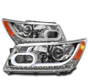 Ch2503222 Wtautopart Auto Parts For 09-18 Dodge Journey Led Chrome Projector Headlights Headlamp Lamp Left Right Ch2503222 Wtautopart Auto Parts For 09-18 Dodge Journey Led Chrome Projector Headlights Headlamp Lamp Left Right