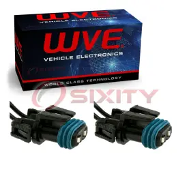 Sx-p929 Wve 2 Pc Wells Headlight High Beam Light Connectors For 1990-1999 Audi A6 Bu Sx-p929 Wve 2 Pc Wells Headlight High Beam Light Connectors For 1990-1999 Audi A6 Bu