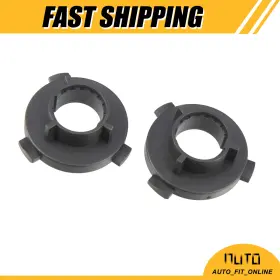 X Autohaux 766549761061 Headlight Bulb Holder Adapter Socket Base Holders Clip Two For Kia K3 K4 K5