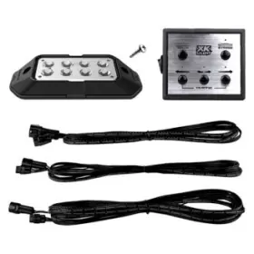 Xk052001-8a Xkglow Plug-n-play Series Bolt-on Mount Amber Led Strobe Lights