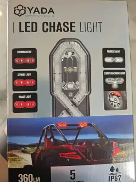 Lm533858 Yada 840005338582 7 Inch Led Chase Light 360lm Ip67 New Sealed Lm533858 Yada 840005338582 7 Inch Led Chase Light 360lm Ip67 New Sealed