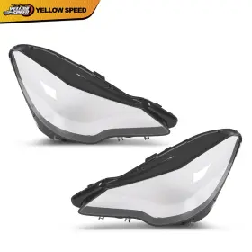 Yel862631 Yellowspeed Headlight Lens Covers Left Right Fits 2014-2016 Mercedes-benz W207 C207 E-class Yel862631 Yellowspeed Headlight Lens Covers Left Right Fits 2014-2016 Mercedes-benz W207 C207 E-class