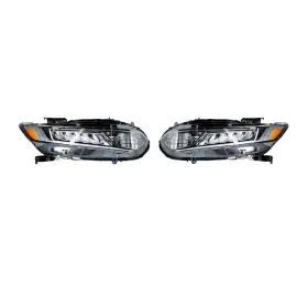 Yi197260t Yibei-tech Yi150360t/yi197260t Halogen Headlights Headlamp With Led Drl For 2018-2020 Honda Accord Left&right Side