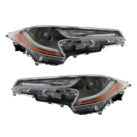 Yi198233t Yibei-tech Headlights For 2023 2024 Toyota Corolla Driver&passenger Side Black Housing Led