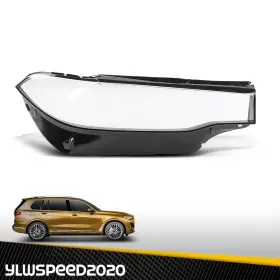 Yl2026050704 Ylwspeed20 Fit For 2019-2022 Bmw X7 X7m G07 Clear Right Headlight Cover Headlamp Lens
