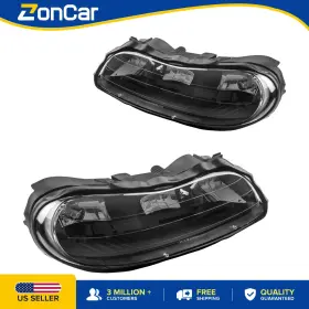 20512800 Zoncar Headlight Assembly For 97-03 Chevy Malibu 97-99 Cutlass 04-05 Classic Halogen