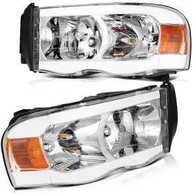 11252883 Zonemotive Fits 2002-2005 Dodge Ram 1500 Headlights Assembly Pair Front Led Drl Lamp 11252883 Zonemotive Fits 2002-2005 Dodge Ram 1500 Headlights Assembly Pair Front Led Drl Lamp
