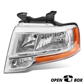 Zpd-oemhl0309l Zpeedstarz Open Box Driver Left Chrome/clear Headlight Lamp For 15-17 Ford Expedition Zpd-oemhl0309l Zpeedstarz Open Box Driver Left Chrome/clear Headlight Lamp For 15-17 Ford Expedition