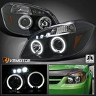 Black Fits 2005-2010 Chevy Cobalt 07-09 Pontiac G5 Led Halo Projector Headlights New. Price: $142.38.