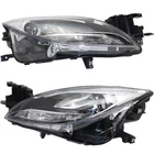 For Mazda 6 Headlight 2011 2012 2013 Pair Passenger And Driver Side Halogen New. Price: $375.87.