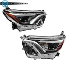 For 2016-2018 Toyota RAV4 Headlight W/led Drl Driver&passenger Side Clear Lens New. Price: $191.76.