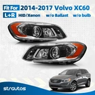 For 2014-2017 Volvo XC60 Hid/xenon Headlight W/o Ballast Driver+ Passenger Pair New. Price: $622.99.