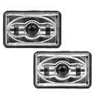 Eagle 4 X 6 Chrome Led Headlights - Pack Of Low Beam 2A1 New. Price: $299.99.