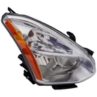 Headlight For 2013 Nissan Rogue Right Clear Lens Halogen With Bulb Capa New. Price: $141.94.